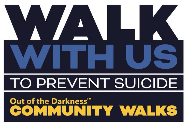 Community members walking together at the annual LoveLikeReed Walk With Us fundraising event in Cherokee County, GA